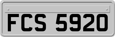 FCS5920