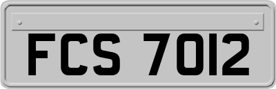 FCS7012