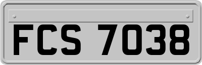 FCS7038