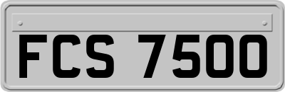 FCS7500