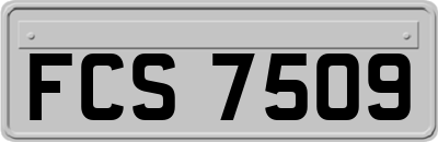 FCS7509