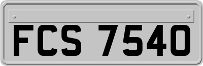 FCS7540
