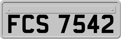 FCS7542