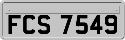 FCS7549