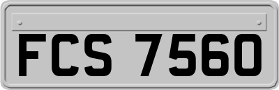 FCS7560