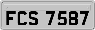 FCS7587