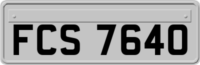 FCS7640