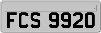 FCS9920