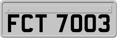FCT7003