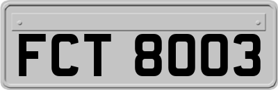 FCT8003