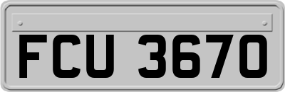 FCU3670