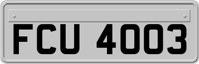 FCU4003
