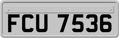 FCU7536