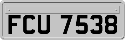 FCU7538