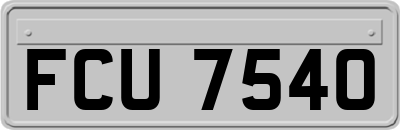 FCU7540