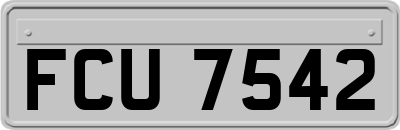 FCU7542
