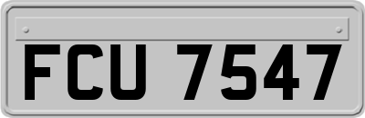 FCU7547