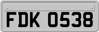 FDK0538