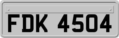 FDK4504