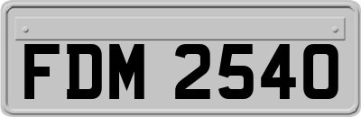 FDM2540