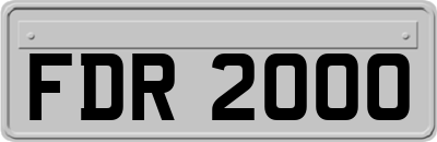 FDR2000