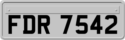 FDR7542
