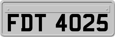 FDT4025