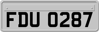 FDU0287