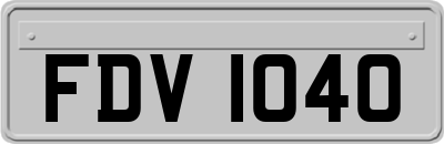 FDV1040