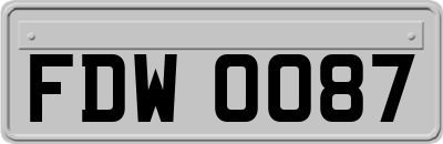 FDW0087