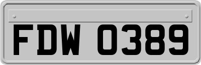 FDW0389