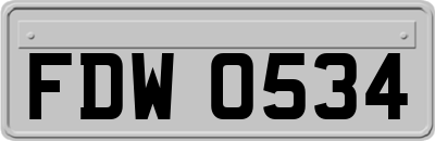 FDW0534