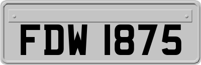 FDW1875