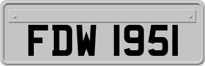FDW1951