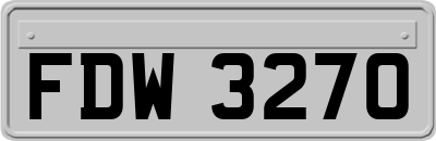 FDW3270