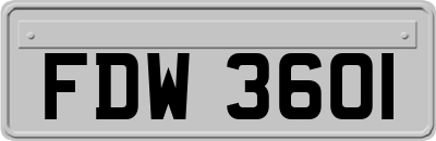 FDW3601