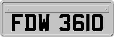 FDW3610