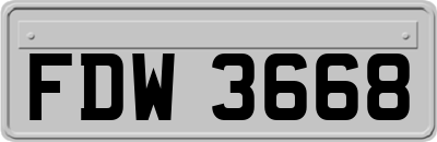 FDW3668