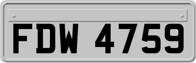 FDW4759