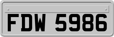 FDW5986