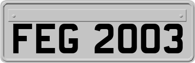 FEG2003