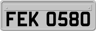 FEK0580