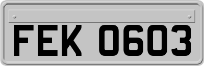 FEK0603