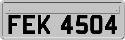 FEK4504