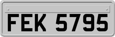 FEK5795