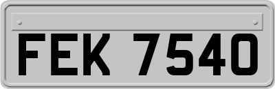 FEK7540