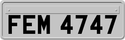FEM4747
