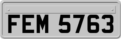 FEM5763