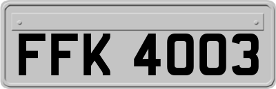FFK4003