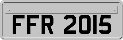 FFR2015